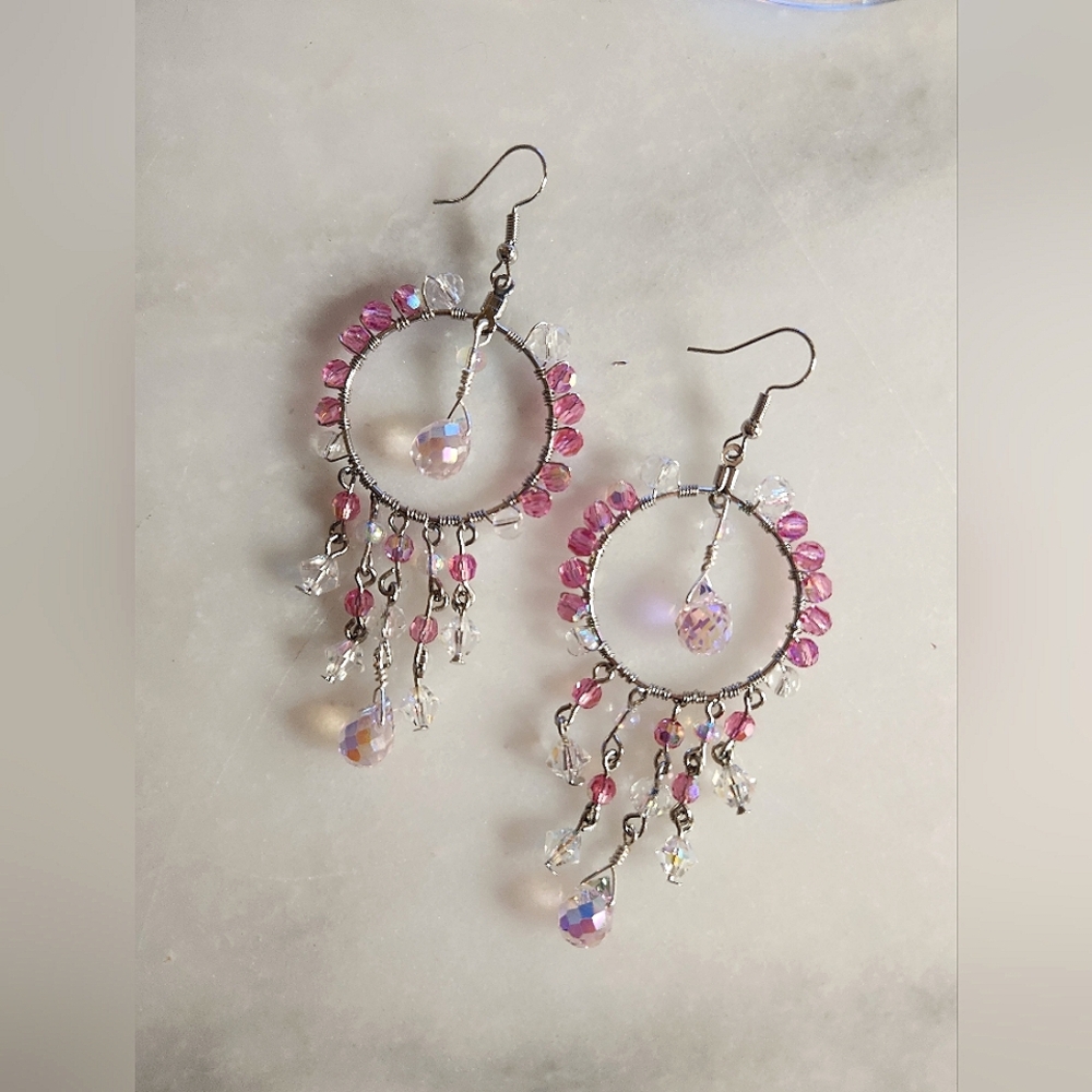 Handcrafted Chandelier Earrings
